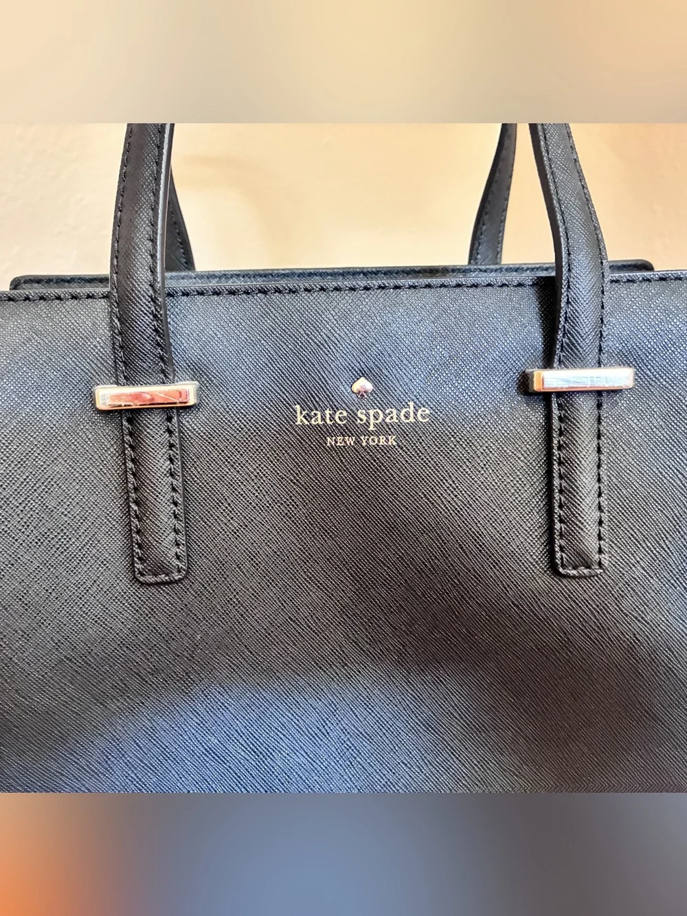 Kate Spade Black Satchel Purse Handbag